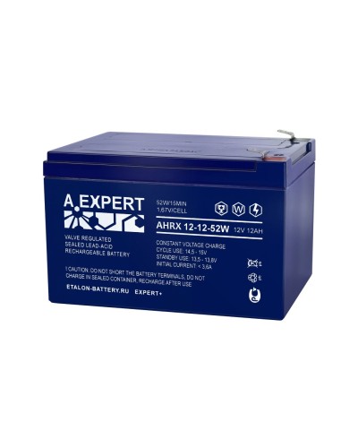 A.EXPERT AHRX 12-12-52W. Аккумулятор герметичный свинцово-кислотный. EXPERT в Архангельске