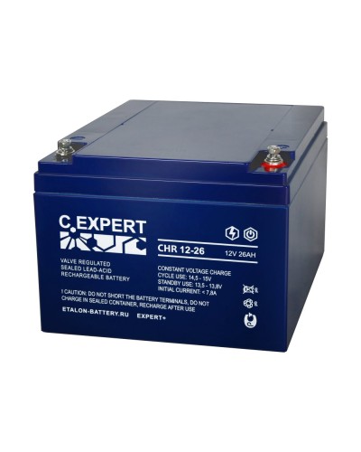 C.EXPERT CHR 12-26. Аккумулятор герметичный свинцово-кислотный. EXPERT в Архангельске