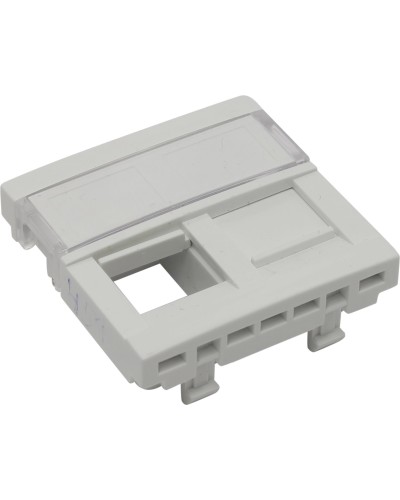 Вставка для 2-х модулей под RJ-45 кат.5e UTP, белая (45971 SBR): Вставка для 2-х модулей в Архангельске