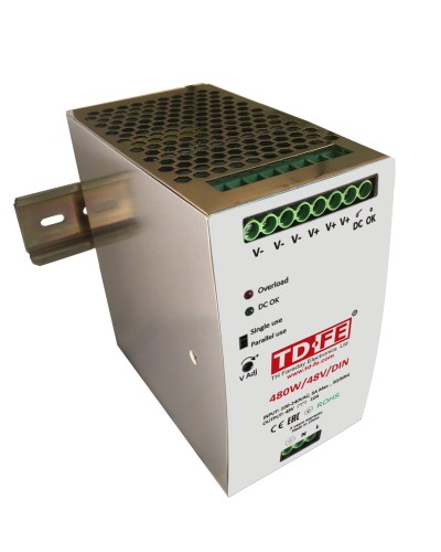 480W/48V/DIN. Блок питания. FARADAY в Архангельске