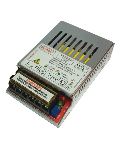 18W/12-24V/78AL. Импульсный блок питания. FARADAY в Архангельске