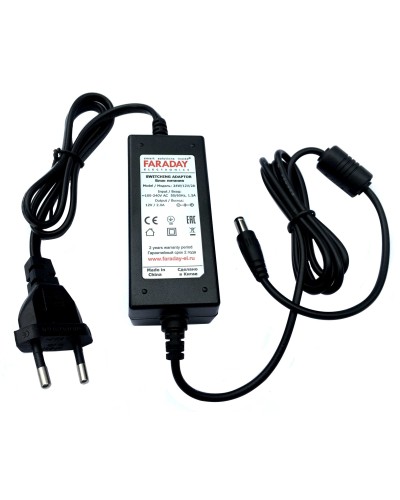 24W/12V/2A. Импульсный блок питания в пластиковом корпусе. FARADAY в Архангельске