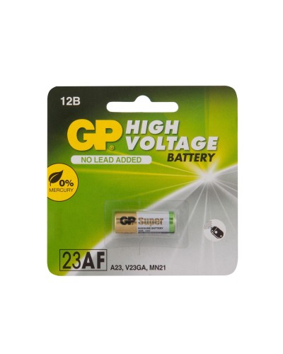 GP 23AF (GP 23AFRA-2F1), БЛИСТЕР. Высоковольтная батарейка 12В. GP Batteries в Архангельске