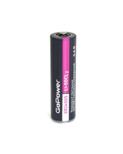 ER14505 GoPower. Литий-тионилхлоридный элемент питания. GoPower в Архангельске