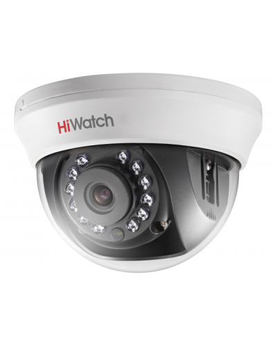 DS-T201(B) (3.6мм). Бюджетная видеокамера мультиформатная купольная. HiWatch в Архангельске