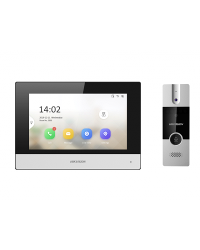 DS-KIS302-P. Комплект IP видеодомофона. Hikvision в Архангельске