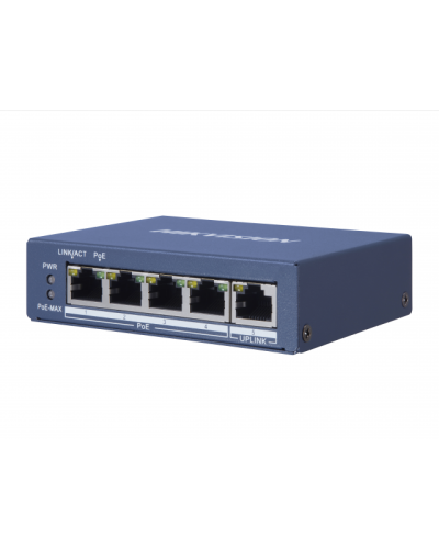 DS-3E0505P-E/M. Коммутатор с питанием POE. Hikvision в Архангельске