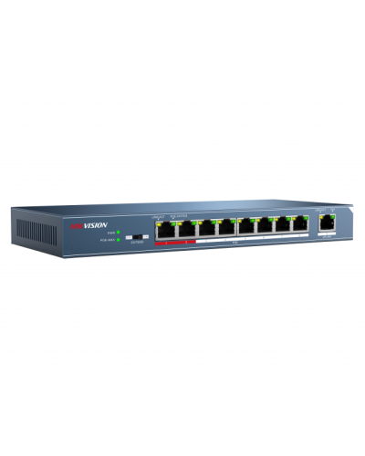 DS-3E0109P-E/M(B). Коммутатор с питанием POE. Hikvision в Архангельске