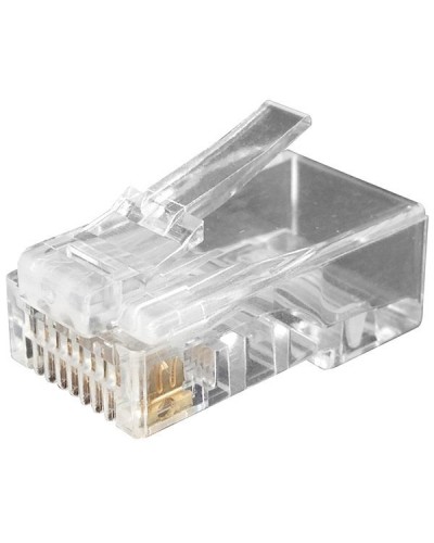 PLUG-8P8C-U-C6-100 (100 шт). Разъем RJ-45. Hyperline в Архангельске