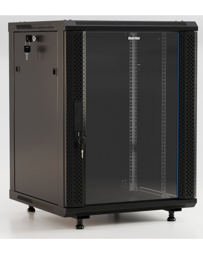 TWB-FC-1245-GP-RAL9004. Шкаф телекоммуникационный 19 настенный 12U. Hyperline в Архангельске