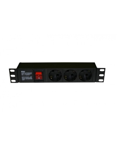 SHE10-3SH-S-IEC. Блок розеток 10. Hyperline в Архангельске
