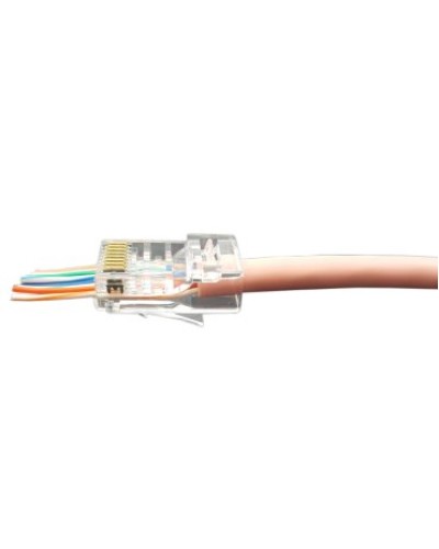 PLEZ-8P8C-U-C5-SH-100 (100 шт). Разъем RJ-45. Hyperline в Архангельске