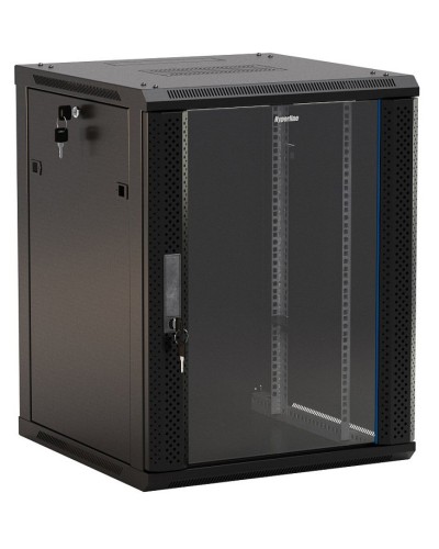 TWB-FC-1266-GP-RAL9004. Шкаф телекоммуникационный 19 настенный 12U. Hyperline в Архангельске