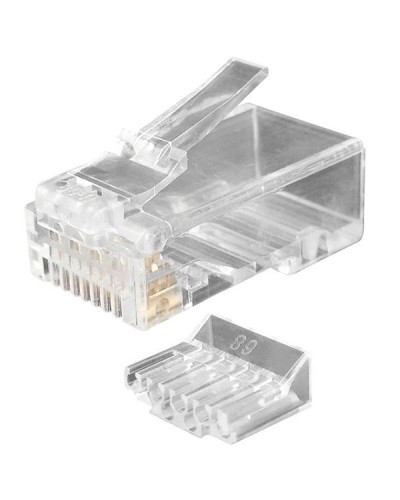 PLUG-8P8C-UV-C6-100 (100 шт). Разъем RJ-45. Hyperline в Архангельске