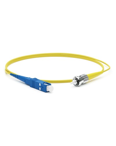 FC-S2-9-SC/UR-ST/UR-H-1M-LSZH-YL. Патч-корд волоконно-оптический одномодовый. Hyperline в Архангельске
