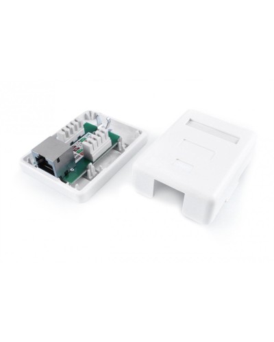 SB1-1-8P8C-C6-SH-WH. Розетка RJ-45. Hyperline в Архангельске