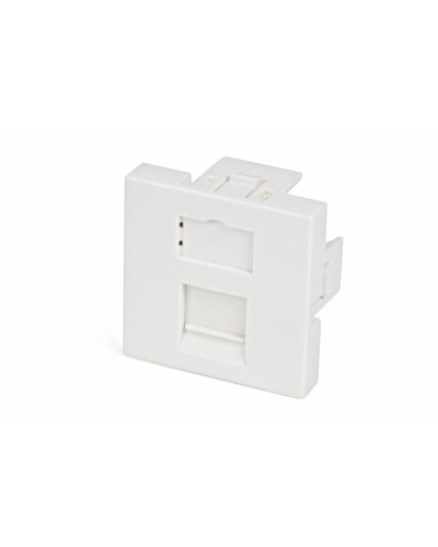 SIP2-1K-M45-45. Вставка 45х45 для 1 модуля формата Keystone Jack, со шторкой. Hyperline в Архангельске