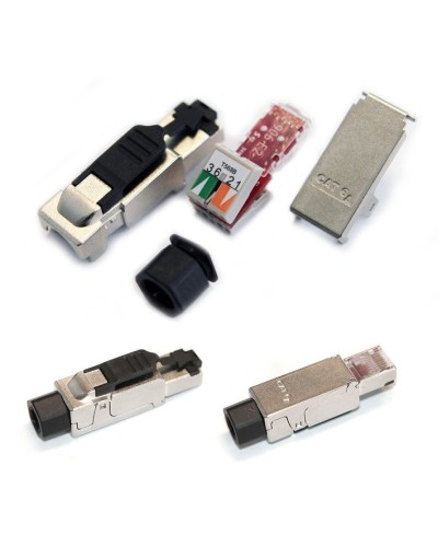 PLUF-8P8C-S-C6-SH. Разъем RJ-45. Hyperline в Архангельске