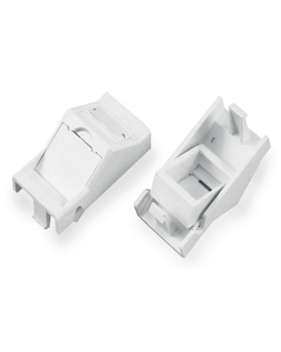 SIP2A-1K-M45-22.5. Вставка угловая 45x22.5 (аналог Mosaic) для 1 модуля формата Keystone Jack. Hyperline в Архангельске