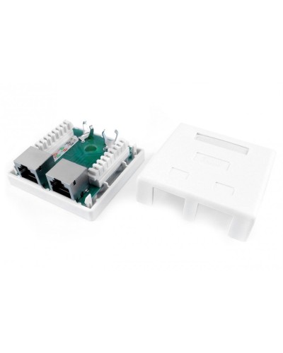 SB1-2-8P8C-C6-SH-WH. Розетка RJ-45. Hyperline в Архангельске