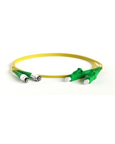 FC-D2-9-FC/AR-LC/AR-H-1M-LSZH-YL. Патч-корд волоконно-оптический FC-LC. Hyperline в Архангельске