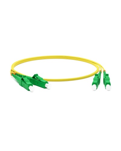 FC-D2-9-LC/AR-LC/AR-H-3M-LSZH-YL. Патч-корд волоконно-оптический одномодовый. Hyperline в Архангельске