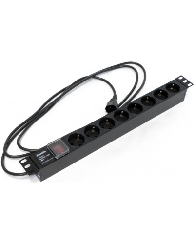 SHE19-8SH-S-2.5IEC. Блок розеток 19. Hyperline в Архангельске