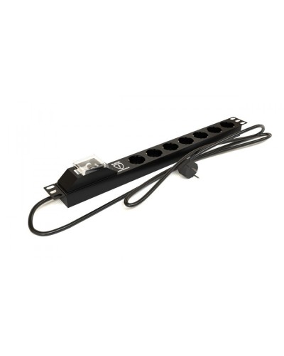 SHE19-7SH-BF-2.5EU. Блок розеток 19. Hyperline в Архангельске