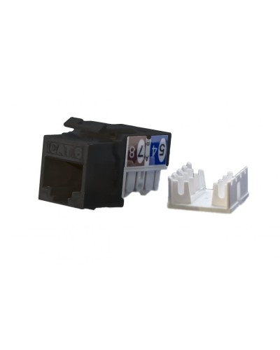 KJ9-8P8C-C6-90-BK. Вставка Keystone Jack RJ-45. Hyperline в Архангельске