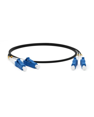 FC-D2-9-LC/UR-LC/UR-H-25M-LSZH-BK. Патч-корд волоконно-оптический одномодовый. Hyperline в Архангельске