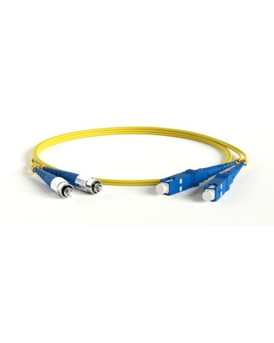FC-D2-9-FC/UR-SC/UR-H-1M-LSZH-YL. Патч-корд волоконно-оптический SC-FC. Hyperline в Архангельске