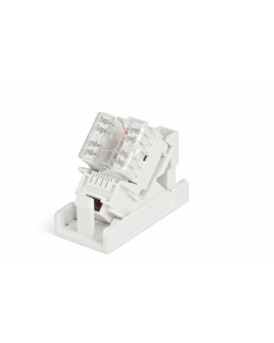 SIP2K-C5E-M45-22.5. Вставка 45х22,5 с наклонным модулем RJ-45 категории 5е. Hyperline в Архангельске