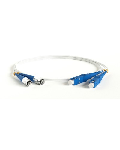 FC-D2-9A1-FC/UR-SC/UR-H-1M-LSZH-WH. Патч-корд волоконно-оптический SC-FC. Hyperline в Архангельске