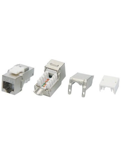 KJ9-8P8C-C6A-90-SH-F. Вставка Keystone Jack RJ-45. Hyperline в Архангельске