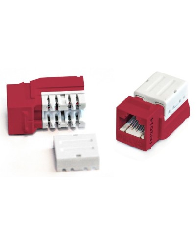 KJNE-8P8C-C5e-90-RD. Вставка Keystone Jack RJ-45. Hyperline в Архангельске