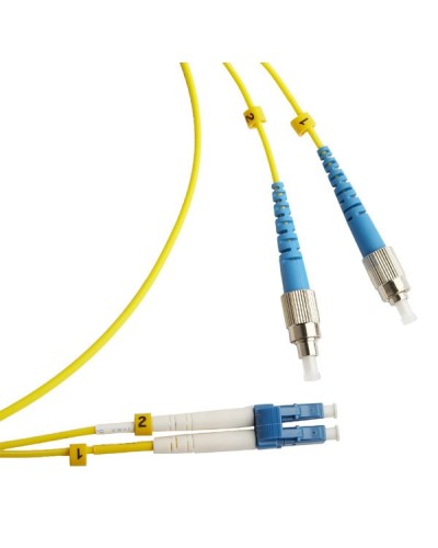 FC-D2-9-FC/UR-LC/UR-H-3M-LSZH-YL. Патч-корд волоконно-оптический FC/UPC-LC/UPC. Hyperline в Архангельске