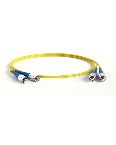 FC-D2-9-FC/UR-FC/UR-H-2M-LSZH-YL. Патч-корд волоконно-оптический FC-FC. Hyperline в Архангельске