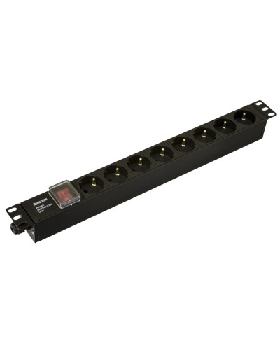 SHE19-8SH-S-CB. Блок розеток 19. Hyperline в Архангельске