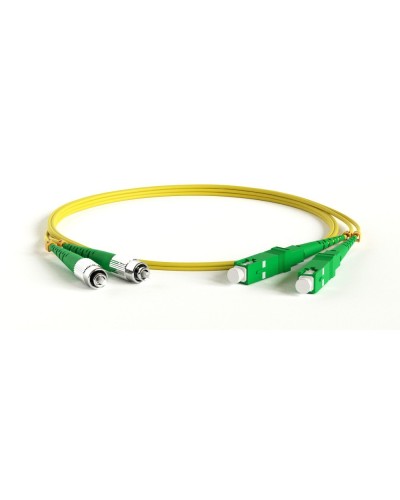 FC-D2-9-FC/AR-SC/AR-H-1M-LSZH-YL. Патч-корд волоконно-оптический SC-FC. Hyperline в Архангельске