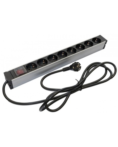 SHZ19-8SH-S-2.5EU. Блок розеток 19. Hyperline в Архангельске