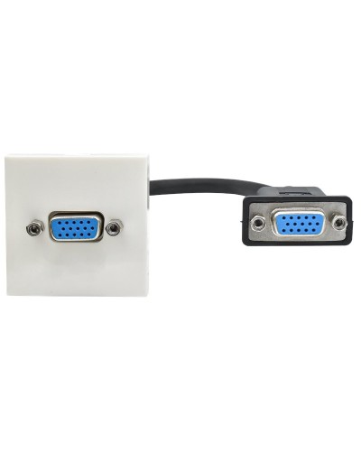Розетка VGA M/M PRIMER РКМ-10-20-П белый IEK(PR-KK40D-RV-0-1-K01). Розетка. IEK в Архангельске