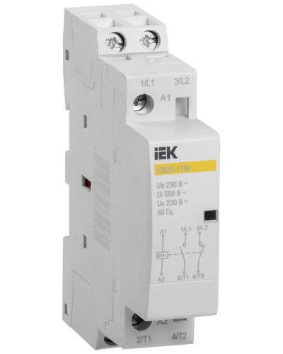 Контактор модульный КМ20-11M AC (MKK11-20-11). Контактор модульный. IEK в Архангельске