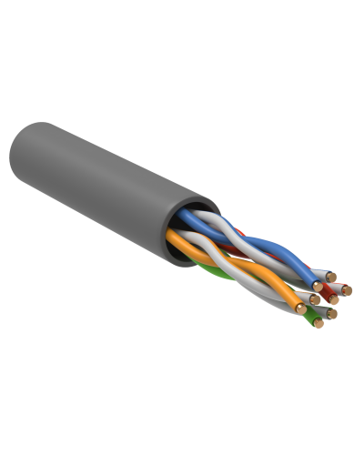 GENERICA U/UTP 5E 24AWG 4PR LSZH серый (BC1-C5E04-121-100-R-G). Кабель «витая пара» (LAN) для структурированных систем связи. IEK в Архангельске