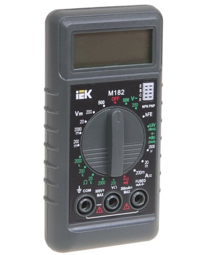 Мультиметр цифровой Compact M182 (TMD-1S-182). Мультиметр цифровой. IEK в Архангельске