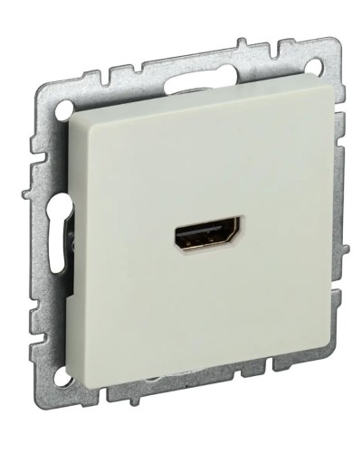 Розетка HDMI РHDMI-0-БрКр бежевый BRITE (BR-H10-K10). Розетка HDMI. IEK в Архангельске