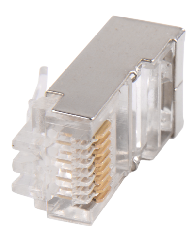 GENERICA Разъём RJ-45 FTP для кабеля кат. 5Е (20 шт) (CS3-1C5EF-G). Разъем RJ-45. IEK в Архангельске