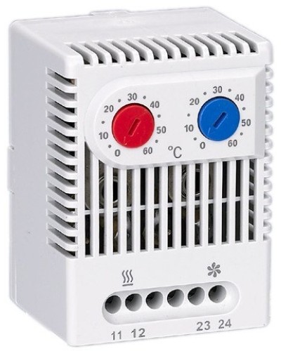 Термостат двухканальный от 0 до +60°C NO+NC (YCE-DTNO-NC-60). Термостат двухканальный. IEK в Архангельске