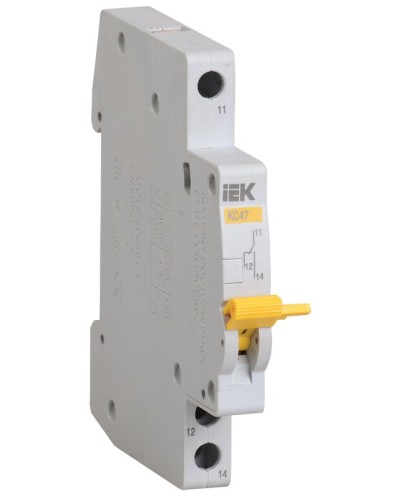 Контакт состояния на DIN-рейку КС47 (MVA01D-KS-1). Контакт состояния. IEK в Архангельске
