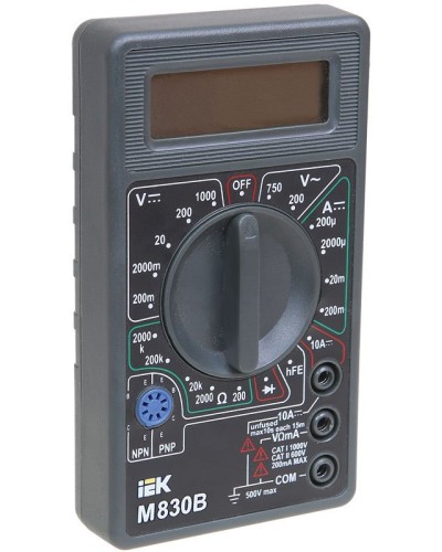 Мультиметр цифровой Universal M830B (TMD-2B-830). Мультиметр цифровой. IEK в Архангельске