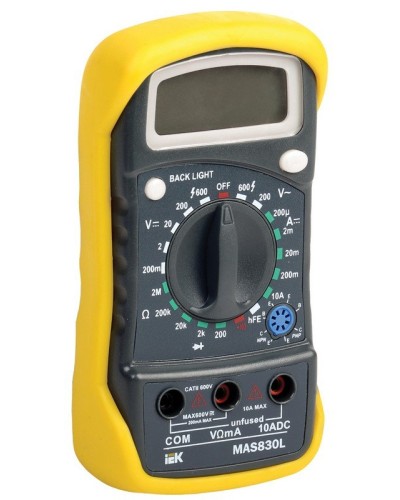 Мультиметр цифровой Master MAS830L (TMD-3L-830). Мультиметр цифровой. IEK в Архангельске